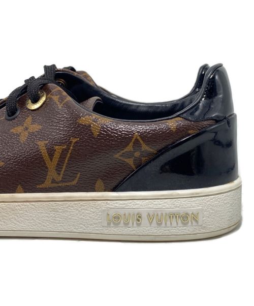 LOUIS VUITTON（ルイ ヴィトン）LOUIS VUITTON (ルイ ヴィトン) モノグラム切り替えスニーカー ブラウン サイズ:37の古着・服飾アイテム