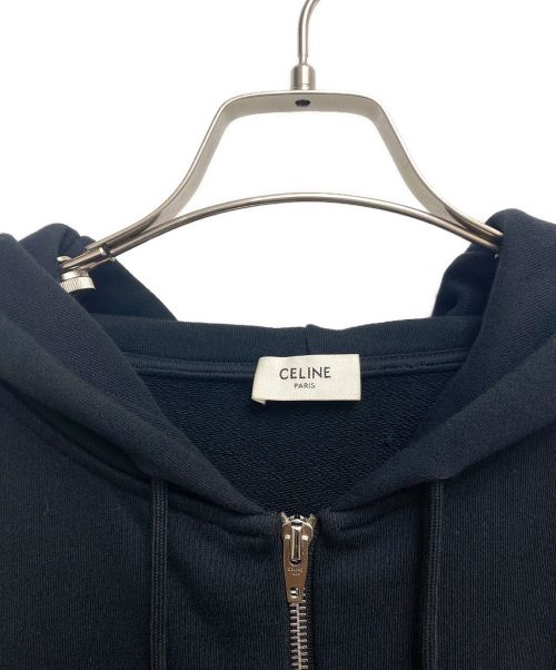 CELINE（セリーヌ）CELINE (セリーヌ) パーカー ブラック サイズ:Mの古着・服飾アイテム