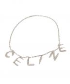CELINEセリーヌ）の古着「21SS NECKLACE IN SILVER BRASS（ネックレスインシルバーブラス）」｜シルバー