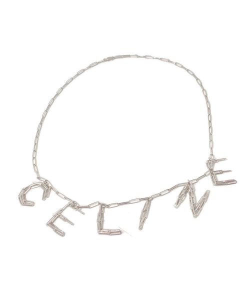 CELINE（セリーヌ）CELINE (セリーヌ) 21SS NECKLACE IN SILVER BRASS（ネックレスインシルバーブラス） シルバー サイズ:-の古着・服飾アイテム