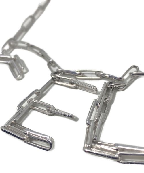 CELINE（セリーヌ）CELINE (セリーヌ) 21SS NECKLACE IN SILVER BRASS（ネックレスインシルバーブラス） シルバー サイズ:-の古着・服飾アイテム