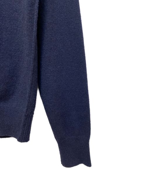 Maison Margiela（メゾンマルジェラ）Maison Margiela (メゾンマルジェラ) エコカシミアクルーネックニット ネイビー サイズ:Sの古着・服飾アイテム