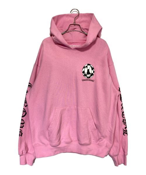 CHROME HEARTS（クロムハーツ）CHROME HEARTS (クロムハーツ) PPO VANITY AFFAIR SWTSHRT ピンク サイズ:XLの古着・服飾アイテム