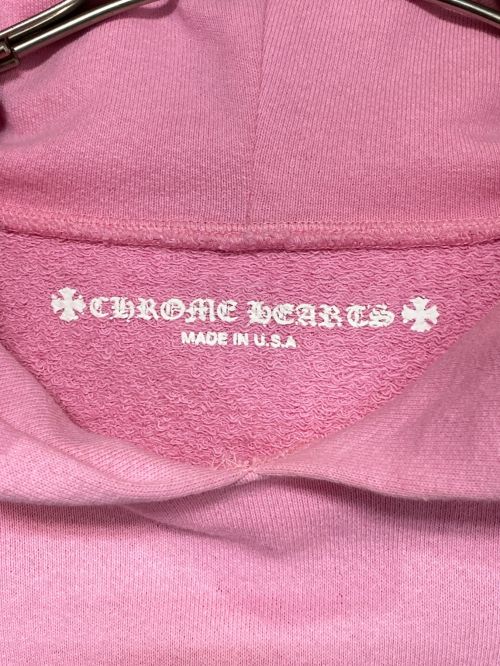 CHROME HEARTS（クロムハーツ）CHROME HEARTS (クロムハーツ) PPO VANITY AFFAIR SWTSHRT ピンク サイズ:XLの古着・服飾アイテム