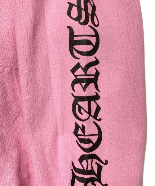CHROME HEARTS（クロムハーツ）CHROME HEARTS (クロムハーツ) PPO VANITY AFFAIR SWTSHRT ピンク サイズ:XLの古着・服飾アイテム
