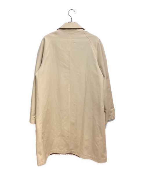 Maison Margiela（メゾンマルジェラ）Maison Margiela (メゾンマルジェラ) オーバーサイズチェックコート オレンジ サイズ:52の古着・服飾アイテム