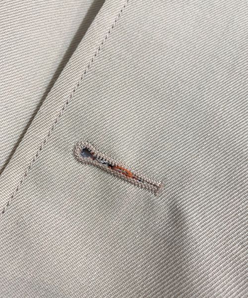 Maison Margiela（メゾンマルジェラ）Maison Margiela (メゾンマルジェラ) オーバーサイズチェックコート オレンジ サイズ:52の古着・服飾アイテム