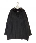 BALENCIAGAバレンシアガ）の古着「WOVEN SWEATER」｜ブラック
