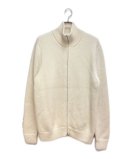 Maison Margiela（メゾンマルジェラ）Maison Margiela (メゾンマルジェラ) ドライバーズニット ホワイト サイズ:XXLの古着・服飾アイテム