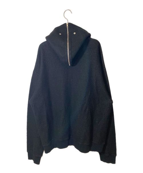 Maison Margiela（メゾンマルジェラ）Maison Margiela (メゾンマルジェラ) ジップアップパーカー ブラック サイズ:50の古着・服飾アイテム