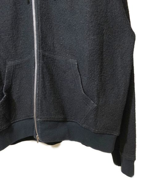 Maison Margiela（メゾンマルジェラ）Maison Margiela (メゾンマルジェラ) ジップアップパーカー ブラック サイズ:50の古着・服飾アイテム