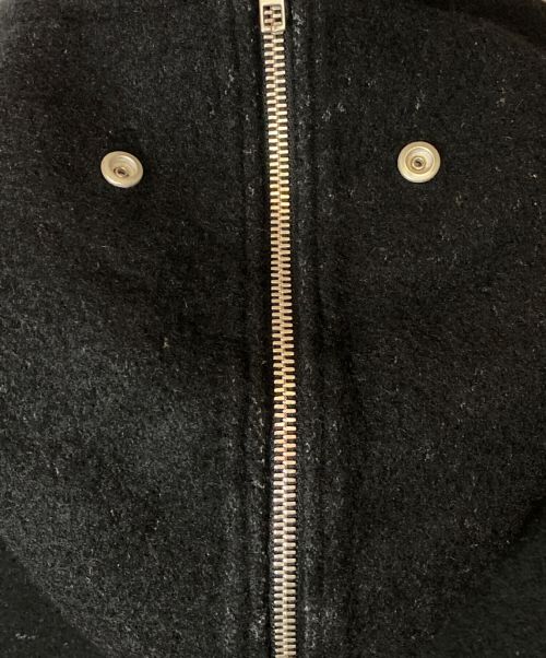 Maison Margiela（メゾンマルジェラ）Maison Margiela (メゾンマルジェラ) ジップアップパーカー ブラック サイズ:50の古着・服飾アイテム