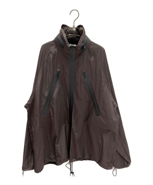 BOTTEGA VENETA（ボッテガベネタ）BOTTEGA VENETA (ボッテガベネタ) テクニカルジャケット ブラウン サイズ:Lの古着・服飾アイテム