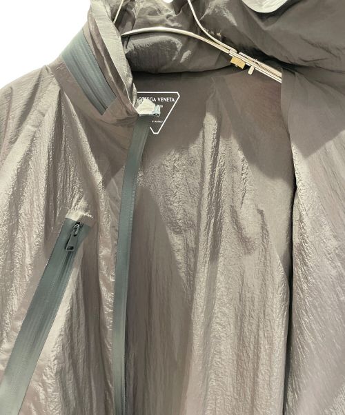 BOTTEGA VENETA（ボッテガベネタ）BOTTEGA VENETA (ボッテガベネタ) テクニカルジャケット ブラウン サイズ:Lの古着・服飾アイテム