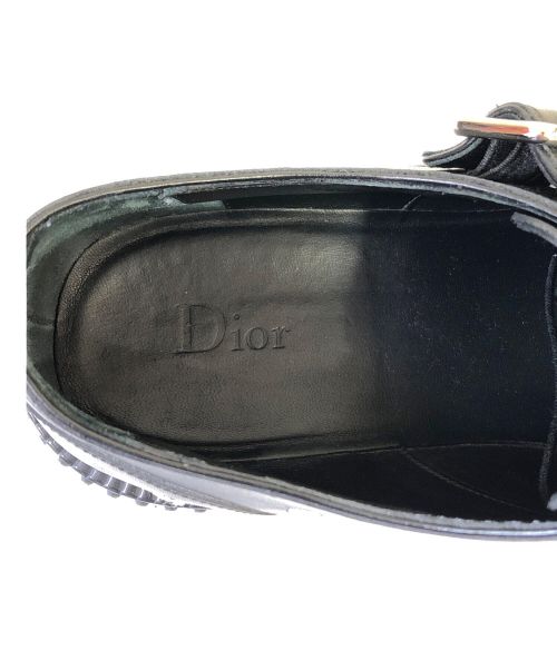 DIOR HOMME（ディオール オム）DIOR HOMME (ディオール オム) ダービーシューズ ブラック サイズ:43の古着・服飾アイテム