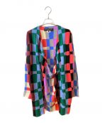 COMME des GARCONS HOMME PLUSコムデギャルソンオムプリュス）の古着「クレイジーパターンニット AD2022」｜マルチカラー