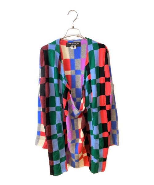 COMME des GARCONS HOMME PLUS（コムデギャルソンオムプリュス）COMME des GARCONS HOMME PLUS (コムデギャルソンオムプリュス) クレイジーパターンニット AD2022 マルチカラー サイズ:Sの古着・服飾アイテム