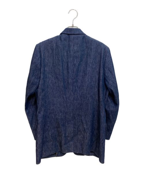 DIOR HOMME（ディオール オム）DIOR HOMME (ディオール オム) デニムテーラードジャケット インディゴ サイズ:48の古着・服飾アイテム