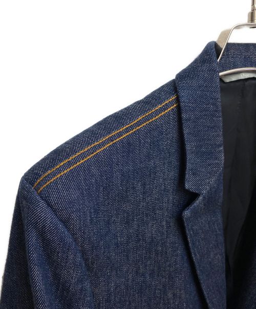 DIOR HOMME（ディオール オム）DIOR HOMME (ディオール オム) デニムテーラードジャケット インディゴ サイズ:48の古着・服飾アイテム