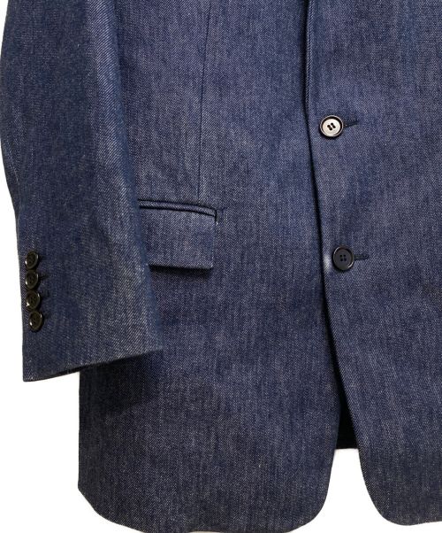 DIOR HOMME（ディオール オム）DIOR HOMME (ディオール オム) デニムテーラードジャケット インディゴ サイズ:48の古着・服飾アイテム