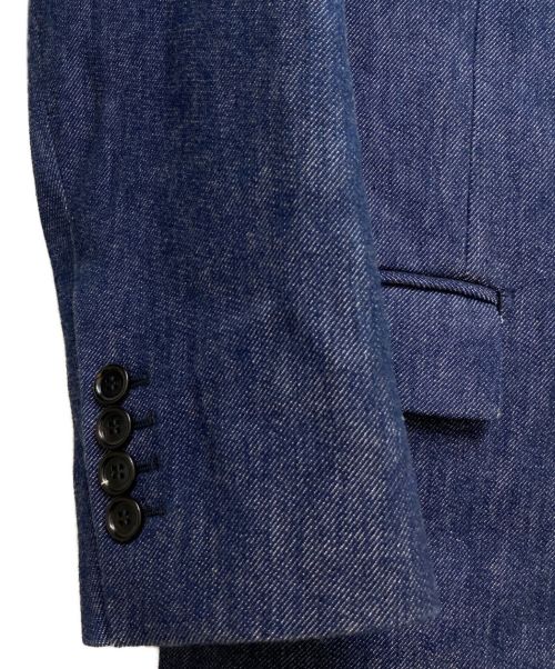 DIOR HOMME（ディオール オム）DIOR HOMME (ディオール オム) デニムテーラードジャケット インディゴ サイズ:48の古着・服飾アイテム