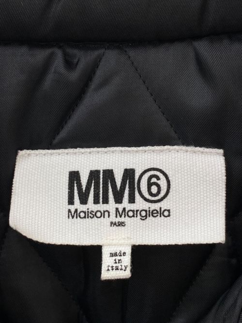 MM6 Maison Margiela（エムエムシックスメゾンマルジェラ）MM6 Maison Margiela (エムエムシックス メゾンマルジェラ) 八の字パデッドライダース ブラック サイズ:48の古着・服飾アイテム
