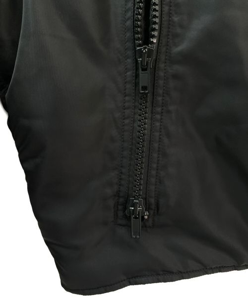 MM6 Maison Margiela（エムエムシックスメゾンマルジェラ）MM6 Maison Margiela (エムエムシックス メゾンマルジェラ) 八の字パデッドライダース ブラック サイズ:48の古着・服飾アイテム