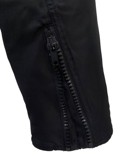MM6 Maison Margiela（エムエムシックスメゾンマルジェラ）MM6 Maison Margiela (エムエムシックス メゾンマルジェラ) 八の字パデッドライダース ブラック サイズ:48の古着・服飾アイテム