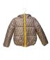 FENDI KIDS（フェンディ キッズ）の古着「ズッカ柄ダウンジャケット」｜ブラウン