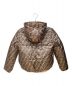 FENDI KIDS (フェンディ キッズ) ズッカ柄ダウンジャケット ブラウン サイズ:12A：69800円