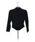 Jean Paul GAULTIER (ジャンポールゴルチエ) バックレーステーラードジャケット ブラック サイズ:38：39800円