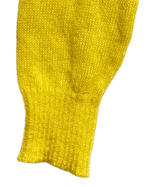 VERSUS（ヴェルサス）VERSUS (ヴェルサス) モヘアニット イエロー サイズ:XS 未使用品の古着・服飾アイテム