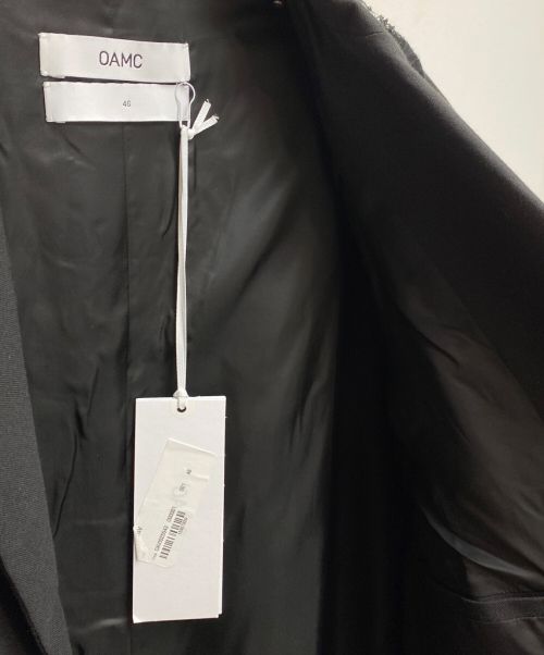 OAMC（オーエーエムシー）OAMC (オーエーエムシー) SAXA COAT ブラック サイズ:46の古着・服飾アイテム