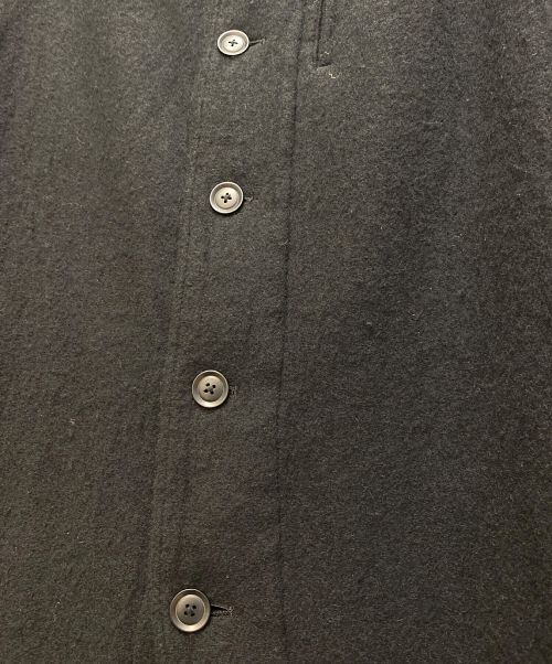 GROUND Y（グラウンドワイ）GROUND Y (グラウンドワイ) スタンドカラーコート ブラック サイズ:3の古着・服飾アイテム