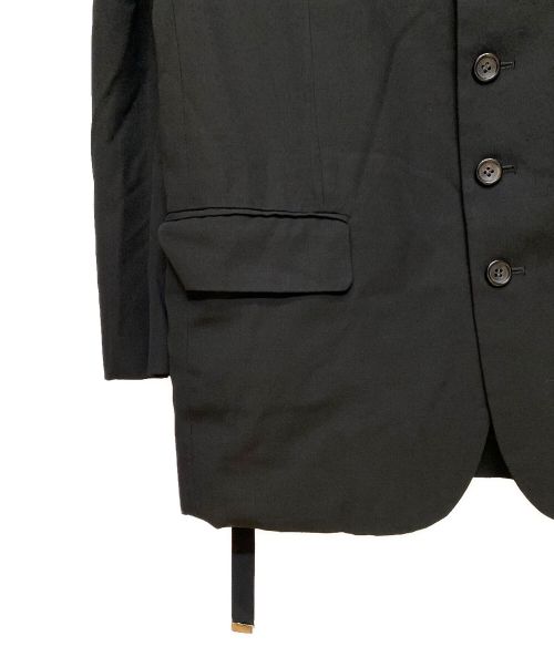 COMME des GARCONS HOMME（コムデギャルソン オム）COMME des GARCONS HOMME (コムデギャルソン オム) 90'S ウールギャバジン5Bジャケット/Archive ブラック サイズ:Ⅿの古着・服飾アイテム