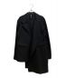GROUND Y（グラウンドワイ）の古着「23AW T/W GABARDINE ASYMMETRY JACKET」｜ブラック