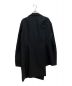 GROUND Y (グラウンドワイ) 23AW T/W GABARDINE ASYMMETRY JACKET ブラック サイズ:3：37800円