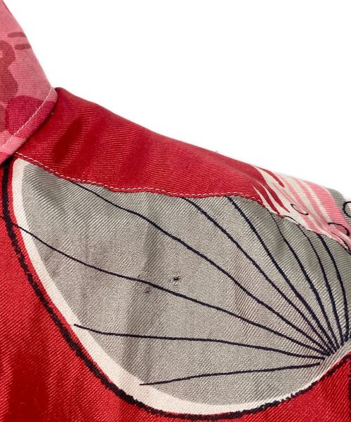 COMME des GARCONS HOMME PLUS（コムデギャルソンオムプリュス）COMME des GARCONS HOMME PLUS (コムデギャルソンオムプリュス) 11aw デカダンス期 シルクスカーフロングシャツ/Archive マルチカラー サイズ:Sの古着・服飾アイテム