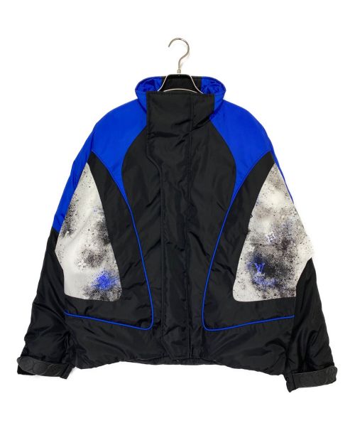 LOUIS VUITTON（ルイ ヴィトン）LOUIS VUITTON (ルイ ヴィトン) MONOGRAM PADDED BLOUSON ネイビー サイズ:48の古着・服飾アイテム