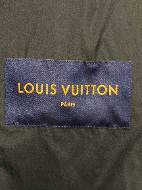 LOUIS VUITTON（ルイ ヴィトン）LOUIS VUITTON (ルイ ヴィトン) MONOGRAM PADDED BLOUSON ネイビー サイズ:48の古着・服飾アイテム