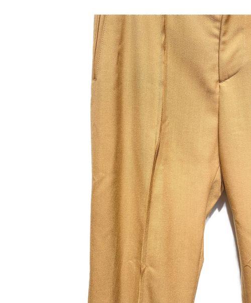 MARNI（マルニ）MARNI (マルニ) センタープレストラウザーズ ベージュ サイズ:48の古着・服飾アイテム