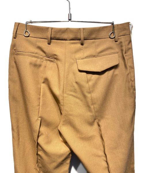 MARNI（マルニ）MARNI (マルニ) センタープレストラウザーズ ベージュ サイズ:48の古着・服飾アイテム