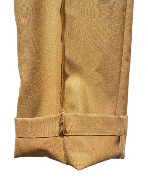 MARNI（マルニ）MARNI (マルニ) センタープレストラウザーズ ベージュ サイズ:48の古着・服飾アイテム