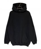 BALENCIAGAバレンシアガ）の古着「LOGO PULLOVER PARKA」｜ブラック