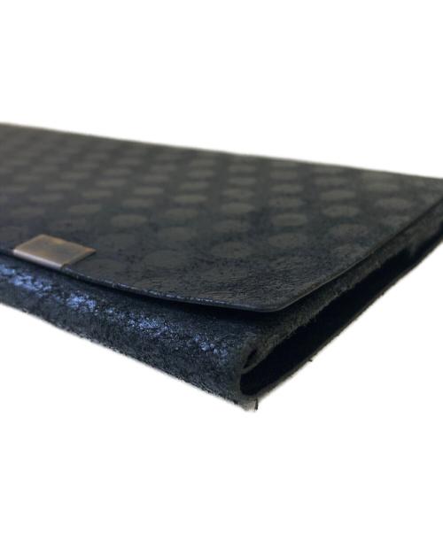 所作 shosa（ショサ）所作 shosa (ショサ) ポルカドットウォレット ブラックの古着・服飾アイテム