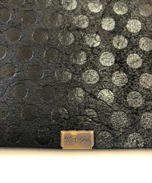 所作 shosa（ショサ）所作 shosa (ショサ) ポルカドットウォレット ブラックの古着・服飾アイテム