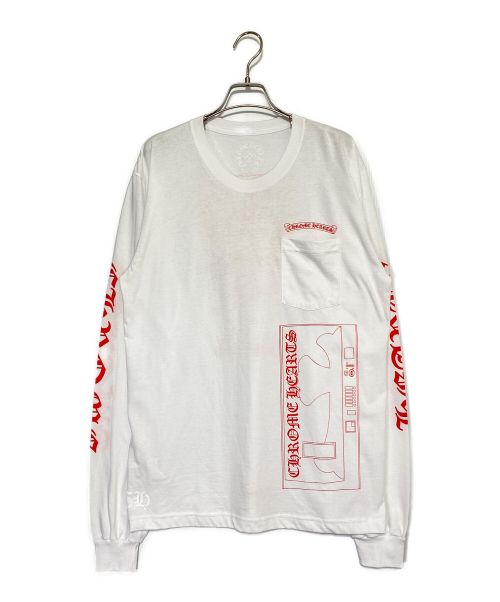 CHROME HEARTS（クロムハーツ）CHROME HEARTS (クロムハーツ) CH自販機プリントカットソー ホワイト サイズ:Lの古着・服飾アイテム