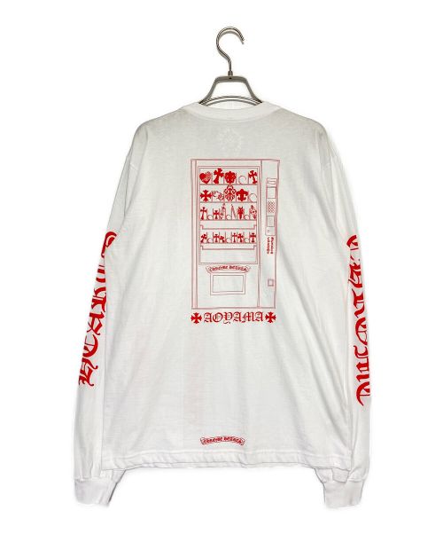 CHROME HEARTS（クロムハーツ）CHROME HEARTS (クロムハーツ) CH自販機プリントカットソー ホワイト サイズ:Lの古着・服飾アイテム