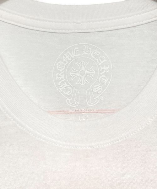 CHROME HEARTS（クロムハーツ）CHROME HEARTS (クロムハーツ) CH自販機プリントカットソー ホワイト サイズ:Lの古着・服飾アイテム