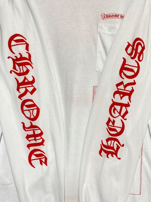 CHROME HEARTS（クロムハーツ）CHROME HEARTS (クロムハーツ) CH自販機プリントカットソー ホワイト サイズ:Lの古着・服飾アイテム